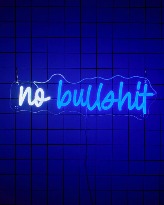 No bullshit